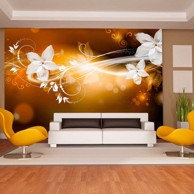 Foto tapeta Snow flower 150x105