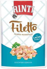 RINTI Filetto vrećica Adult Dog 100 g, piletina i losos