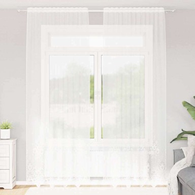 Gotove zavjese 150x280 cm, bijele