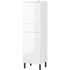 Visoki kupaonski ormarić, 34x120 cm, bijela