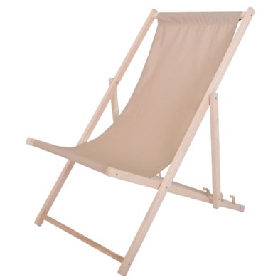 ROJAPLAST Drvena ležaljka Bahama, bež