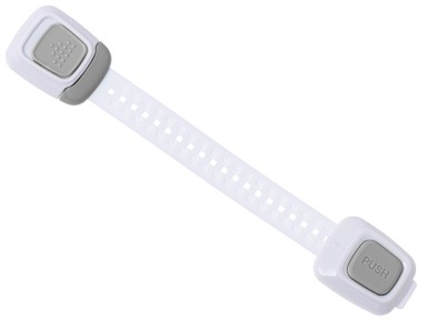 Zaštitna bravica za ormariće i frižider siva