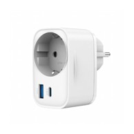 GEMBIRD USB punjač 2-port 20W GEM-TA-ACPDQC20-01-W, bijela