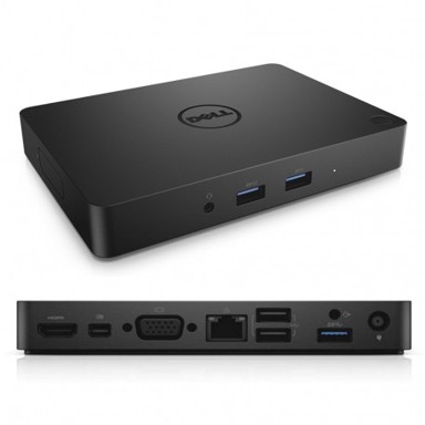 DELL Docking stanica WD15, USB-C, 3x USB 3.0, 2x USB 2.0, VGA, HDMI, miniDisplayPort, RJ45