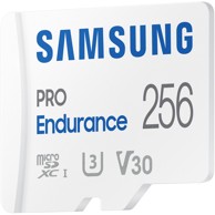 SAMSUNG Micro SD 256GB PRO Endurance MicroSD 100MB/s +Adapter