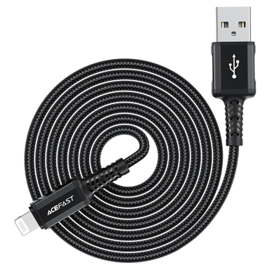 ACEFAST Kabel C4-02, Usb-a, aluminijski legirani kabel za punjenje i prijenos podataka, 1,8 m