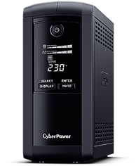CYBERPOWER UPS napajanje ValuePRO Line-Interactive VP1000ELCD, 1000VA/550W