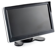 AMPIRE Monitor za video nadzor AHD/CVBS 2, 7”, TFT, LCD, 60Hz, 800 x 480, crna