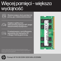 HP RAM memorija 16GB DDR4 3200 SODIMM Memory, 16 GB, DDR4-3200, SO-DIMM