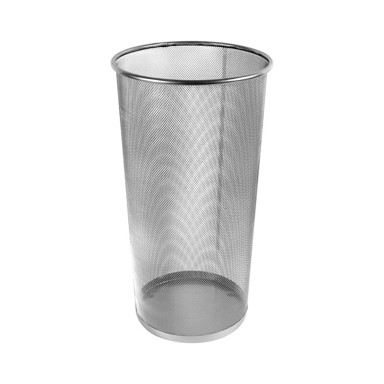 FORNAX Stalak za kišobrane, žica, fi 26 x 50 cm, srebrni