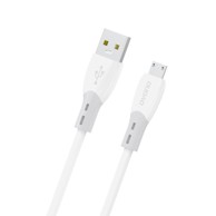 DUDAO USB-A na Micro USB kabel L25SM 3A 1 m, bijeli