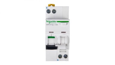 SCHNEIDER Diferencijalni prekidač 2P 6A C 0.03A tip AC iDPN N vigi A9D31606