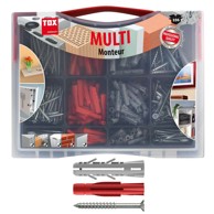 TOX Plastična tipla MULTI MONTEUR SET (336/1) asortimam višenamjenskih tipli za sve podloge