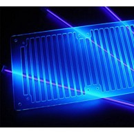 AC RYAN Traka RadGrillz 1x120mm, akril UV plava ACR-RG20939