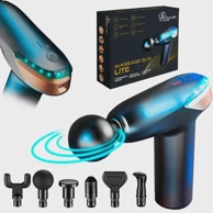 EXTRALINK Masažni pištolj Lite, 3200 RPM, 6 nastavaka