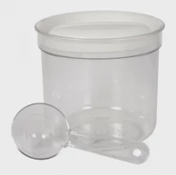 CURVER Posuda za spremanje hrane sa žlicom, 1l, ø 13 x 12 cm