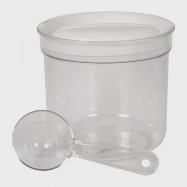 CURVER Posuda za spremanje hrane sa žlicom, 1l, ø 13 x 12 cm