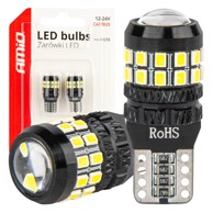 AMIO LED žarulje CANBUS T10 W5W 27SMD 2016 bijele 12V/24V