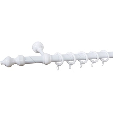 PVC karniša KOMFORT, bijela, 220 cm