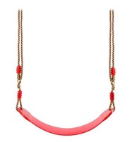 Dječja vrtna ljuljačka ravna izdržljiva, crvena