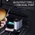 VYZIO Auto punjač QUICKCHA, 18 W, USB, USB-C