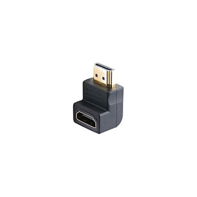 BIT FORCE Adapter HDMI-HDMI 90° M/F