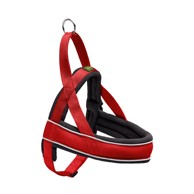 HUNTER Oprsnica za pse Norwegian Racing S/M najlon crvena