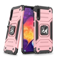 WOZINSKY Ring Armor Case maskica za Samsung Galaxy A51 4G - rose gold
