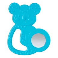 CHICCO Grizalo silikon medo 4m+ plavo