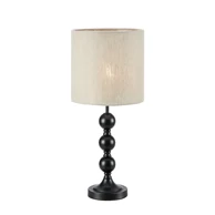 Stolna lampa Octo, E27, crna/pijesak
