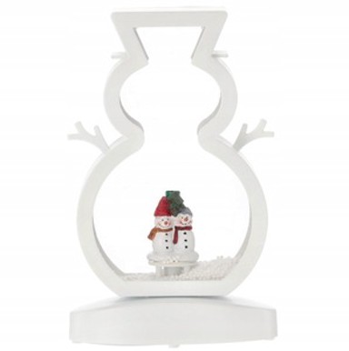  Snješko s LED osvjetljenjem i glazbom, 27 cm