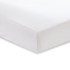 Plahta od pamučnog satena Classic, 135 x190 cm, bijela