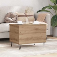 Stolić za kavu 60x44.5x45 cm, hrast, konstruirano drvo