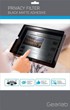 ESTUFF Samoljepljivi filter privatnosti za Microsoft Surface Laptop 6/5/4/3/2/1