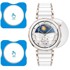 OVERBOARD Kaljena zaštitna stakla s okvirom za montažu za Huawei Watch GT 5 Pro, 42 mm, 2 kom.