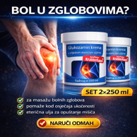 Set Glukozamin krema, 2 kom