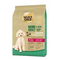 SELECT GOLD Suha hrana za pse Sensitive Adult Mini, konjetina, 4 kg