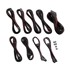 CABLEMOD Set kabela za napajanje C-Series PRO ModMesh crna/crvena, za Corsair AXi/HXi/RM