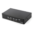 STARTECH KVM preklopnik SV431DPUA2, 4-portni, DisplayPort, 4K, Audio, za rack ormarić, crni
