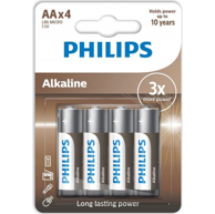 PHILIPS Baterija LR6A4B/10