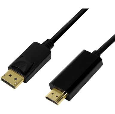 LOGILINK Kabel DisplayPort 1.2 na HDMI 1.4, 3 m, crni