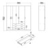 TVILUM Ormar Sprint, 196 x 200 cm, tamno siva