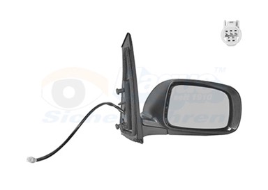 VAN WEZEL Retrovizor Toyota Prius 09-16, desni, -11, električni, grijani, 7 pinova