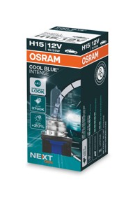 OSRAM Cool Blue Intense NEXT 12V, do 100% više svjetla, do 60% bjelije, 5000K