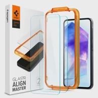 SPIGEN Glass TR Align Master zaštitno kaljeno staklo 2kom za Samsung Galaxy A55 5G - Prozirni