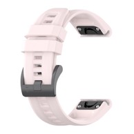 B-STRAP Silicone Carson remen za Garmin Fenix 5 / 6 / 6 Pro / 7 / 8 / E 47mm, light pink
