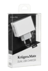 KRÜGER&MATZ Mrežni punjač 2xUSB 2.1A, bijela