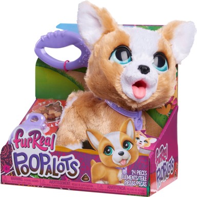 FUR REAL Pliš psić Poop-a-lots Corgi