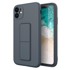 MG Maskica za iPhone 12 Pro Max, Kickstand, silikonska, plava