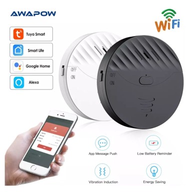 Alarm razbijenog stakla, WiFi senzor vibracije sa mobilnom aplikacijom